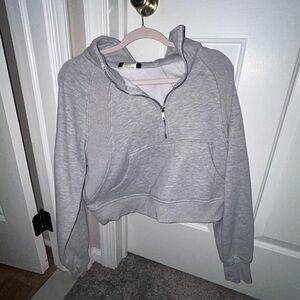 Gray hoodie Lulu inspired